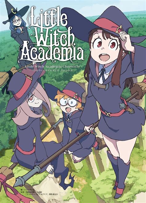 Captivating Colors in Little Witch Academia: A Vibrantly Illustrated Book
